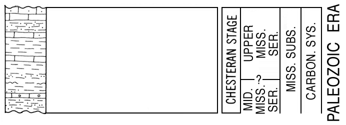 new version of Paleozoic chart, Chesteran Stage