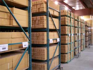 Shelves holding cuttings in Wichita