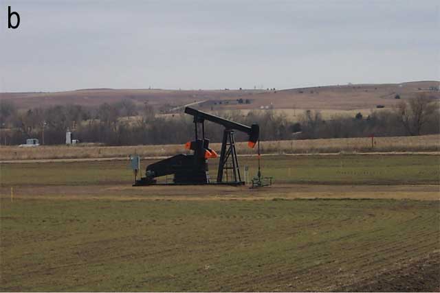 oil well with pump jack