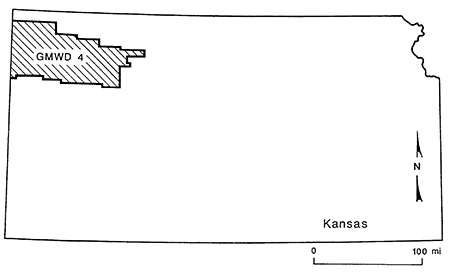 Study area in NW Kansas.