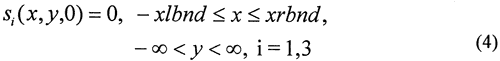 Drawdown at all locations at initial time is zero.