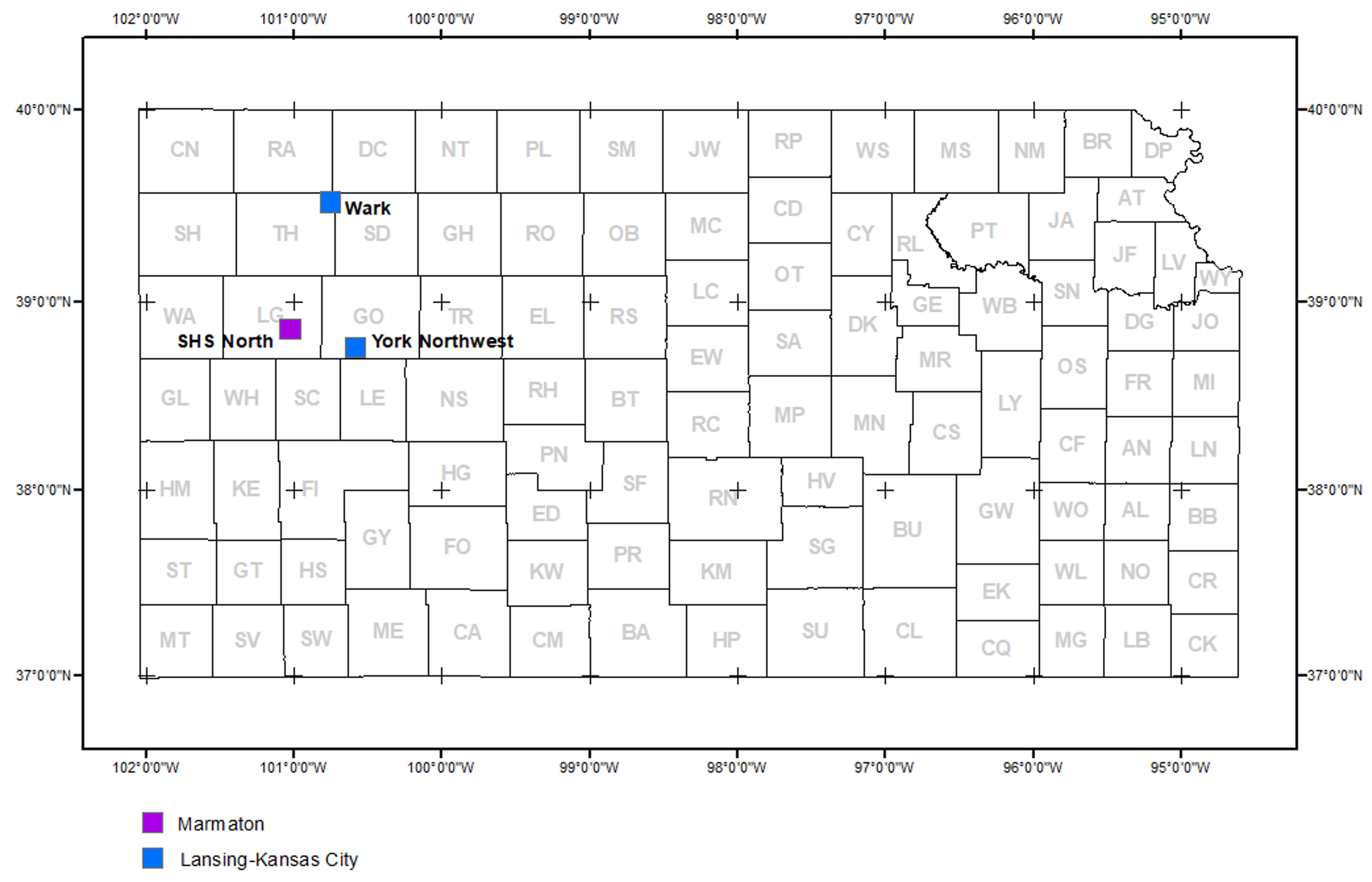 Locations of new field discoveries, June and July 2024