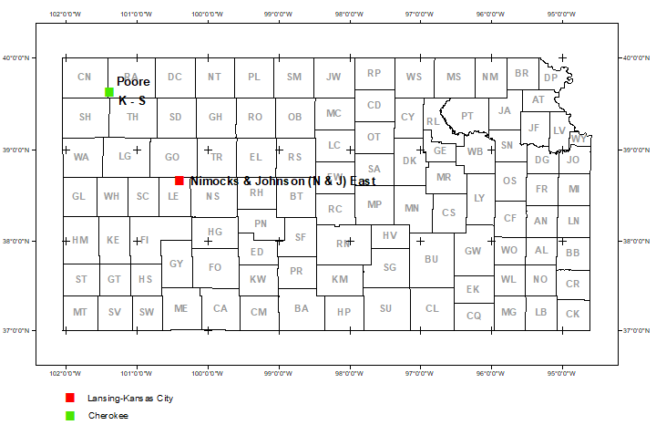 Map shows location of wells in new field discoveries, April and May 2021