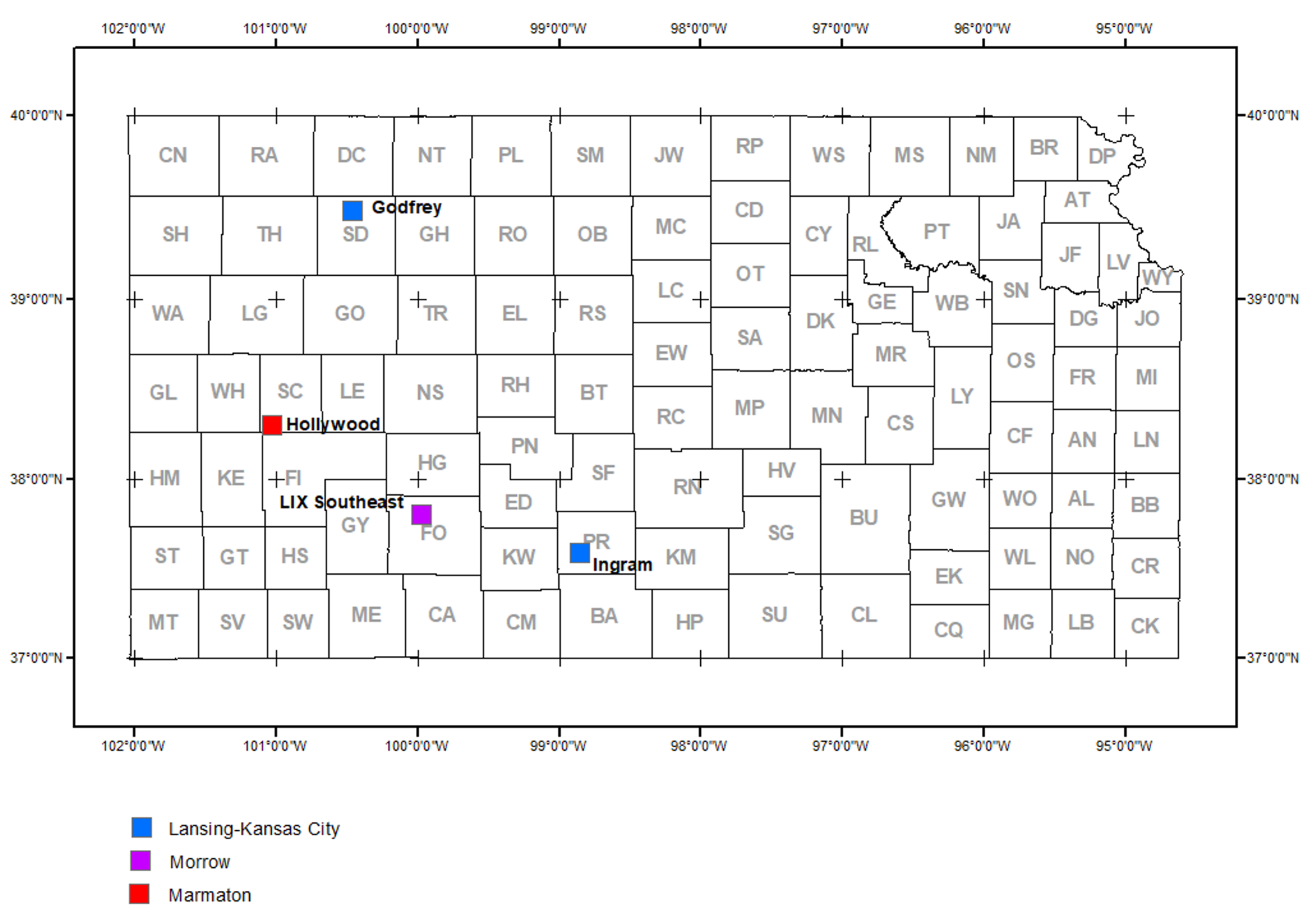 Map shows location of wells in new field discoveries, June 2022