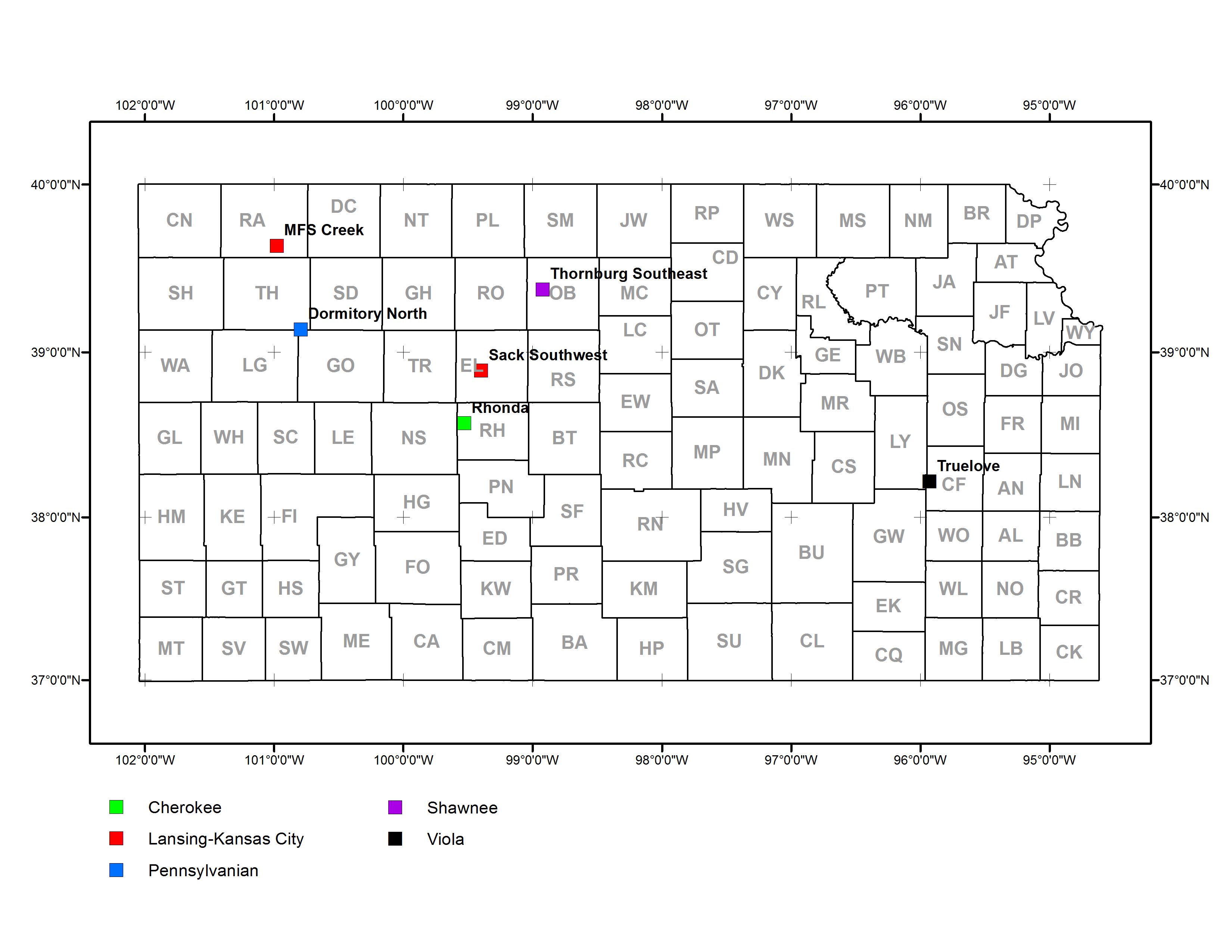 Map shows location of wells in new field discoveries, August 2019