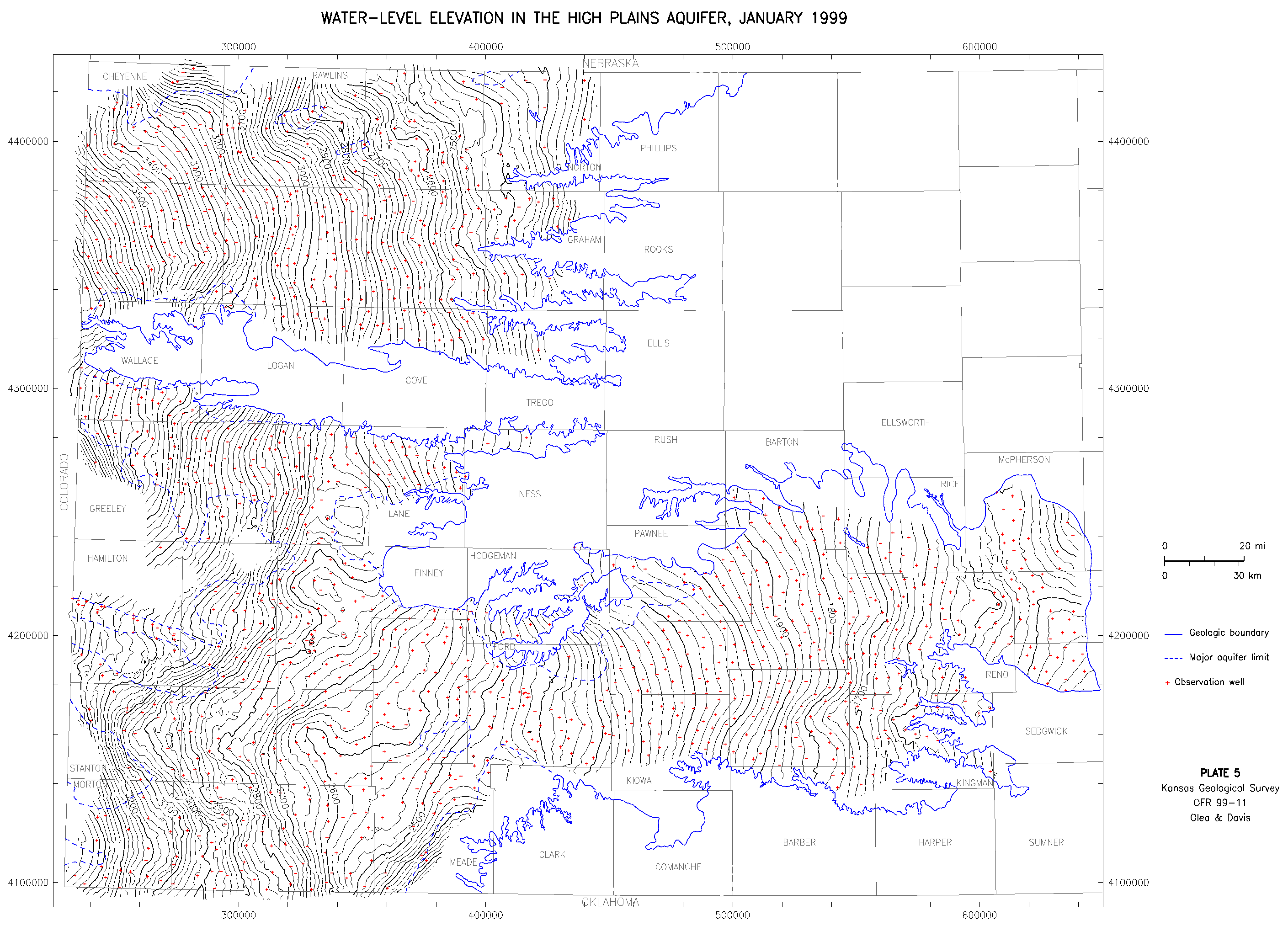 Water-Level Elevation