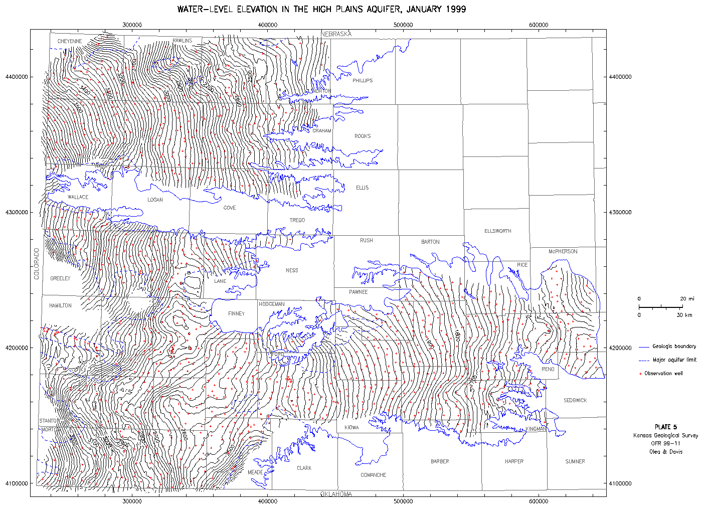 Water-Level Elevation