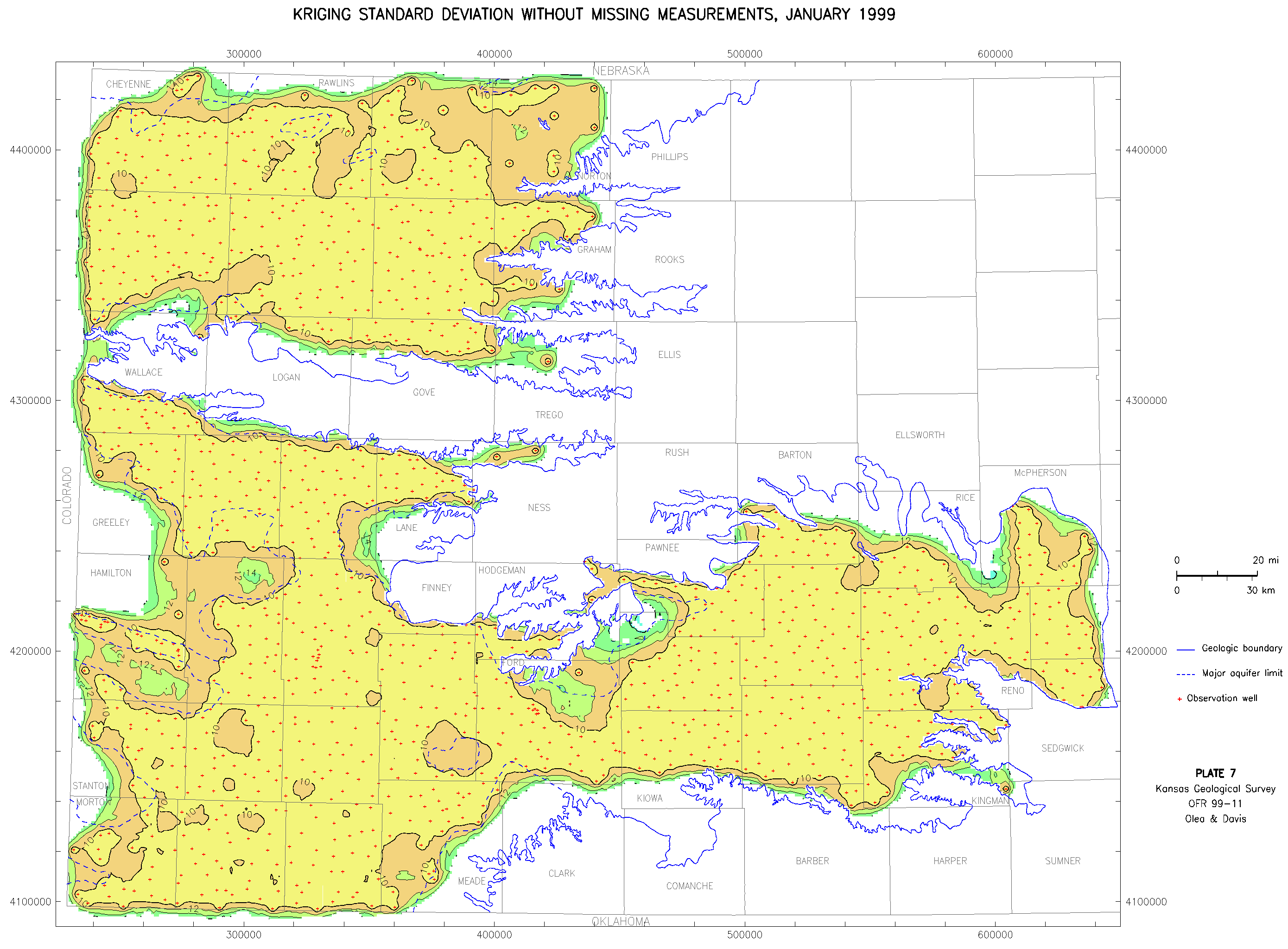 Kriging Std Dev., no missing