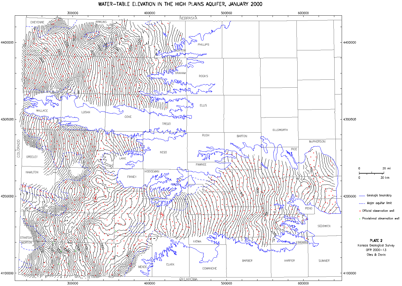 Water-Level Elevation