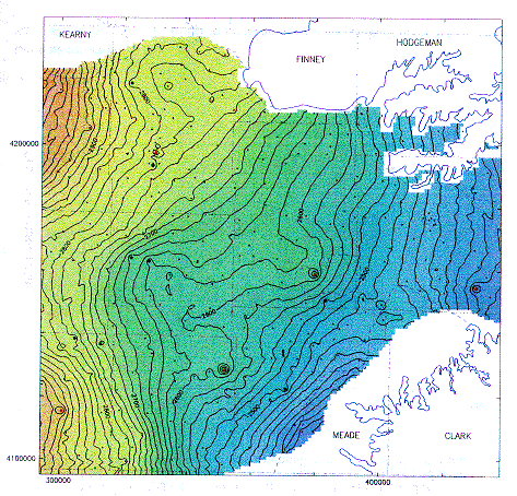 kriging estimation enlargement