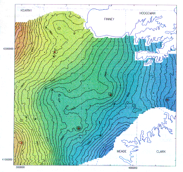 kriging estimation enlargement