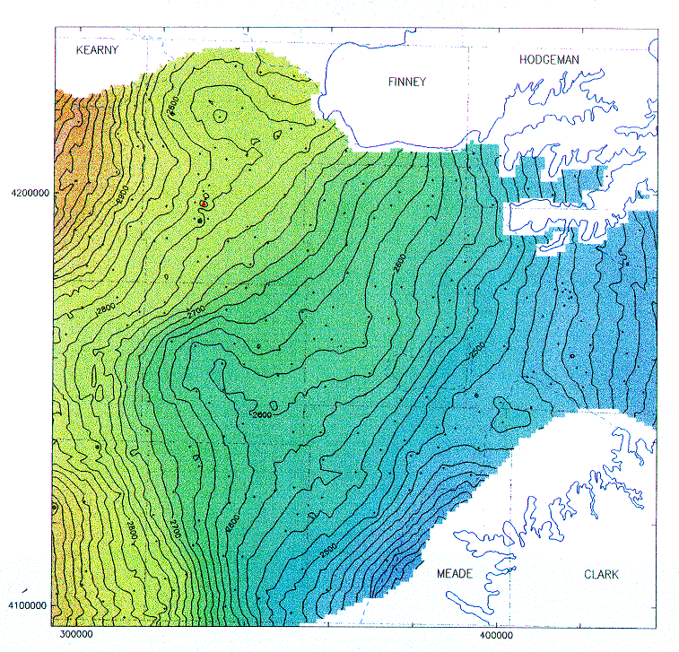 kriging estimation edited sampling enlargement