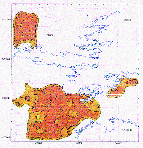 kriging standard deviation