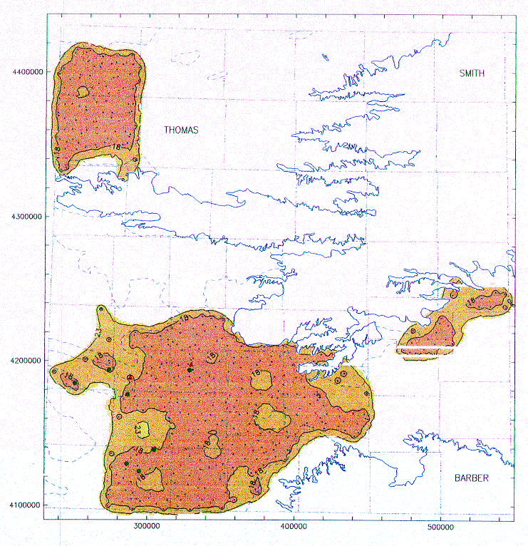 kriging standard deviation