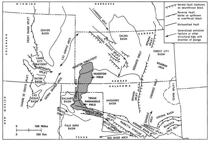 Field in study is located in far SW Kansas and in Oklahoma and Texas Panhandles, western edge of Anadarko Basin.