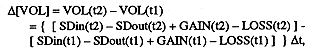 equation for delta(vol)